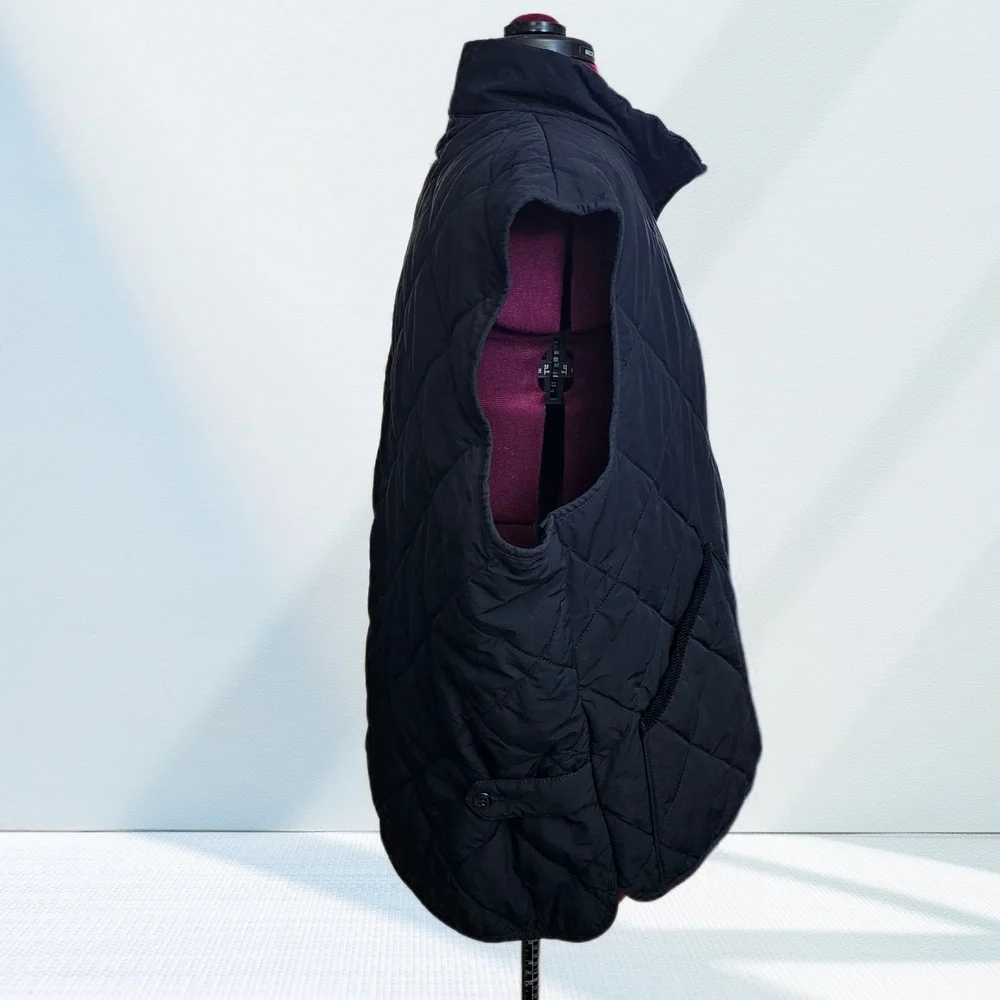 J. Crew Sussex Quilted Primaloft Vest Jacket Coat Navy Blue Men's